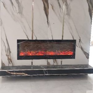 شومینه دیواری برقی مدرن مدل خطی